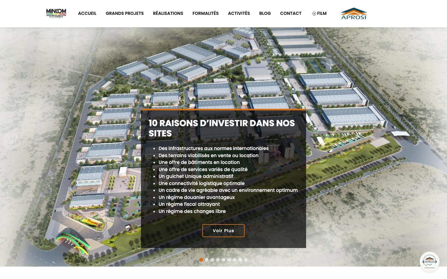 Institutional Website — APROSI