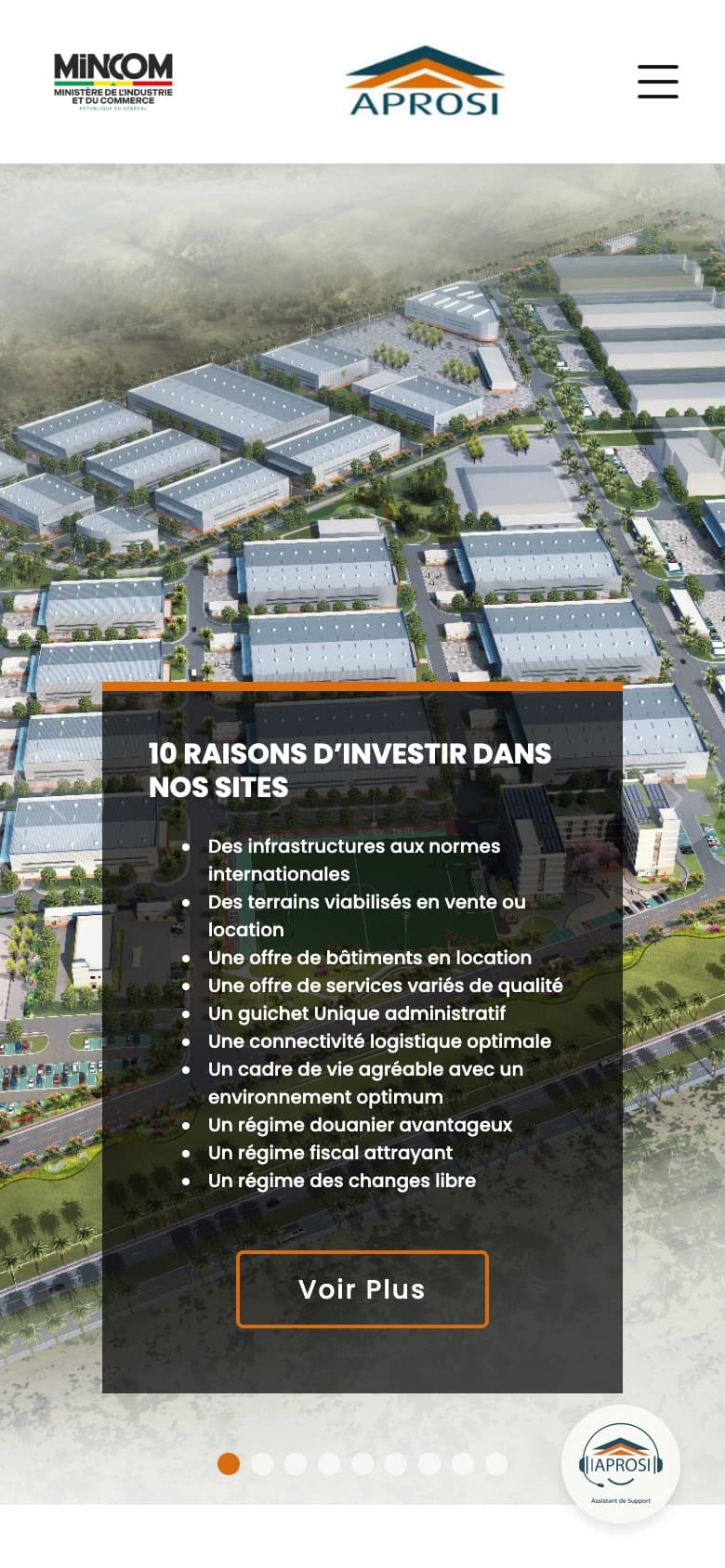 Site institutionnel — APROSI — visuel 2